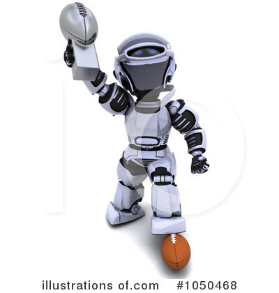 Royalty-Free (RF) Robot Clipart Illustration by KJ Pargeter - Stock Sample #1050468