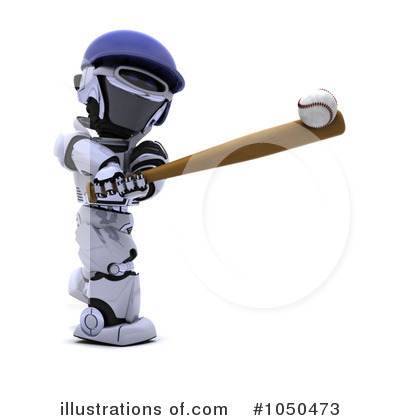 Royalty-Free (RF) Robot Clipart Illustration by KJ Pargeter - Stock Sample #1050473