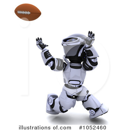Royalty-Free (RF) Robot Clipart Illustration by KJ Pargeter - Stock Sample #1052460