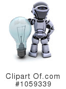 Robot Clipart #1059339 by KJ Pargeter