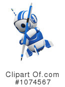 Robot Clipart #1074567 by Leo Blanchette