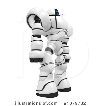Royalty-Free (RF) Robot Clipart Illustration by Leo Blanchette - Stock Sample #1079732