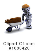 Robot Clipart #1080420 by KJ Pargeter