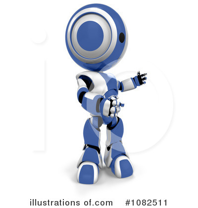 Royalty-Free (RF) Robot Clipart Illustration by Leo Blanchette - Stock Sample #1082511