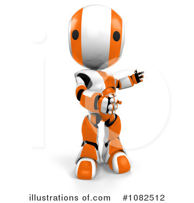 Royalty-Free (RF) Robot Clipart Illustration by Leo Blanchette - Stock Sample #1082512