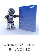 Robot Clipart #1095115 by KJ Pargeter