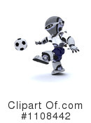 Robot Clipart #1108442 by KJ Pargeter