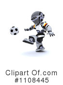 Robot Clipart #1108445 by KJ Pargeter