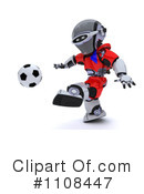 Robot Clipart #1108447 by KJ Pargeter