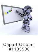 Robot Clipart #1109900 by KJ Pargeter