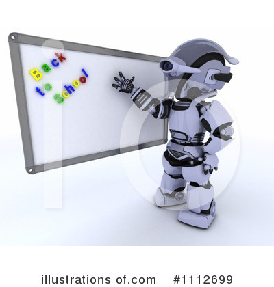 Royalty-Free (RF) Robot Clipart Illustration by KJ Pargeter - Stock Sample #1112699