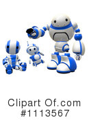 Robot Clipart #1113567 by Leo Blanchette
