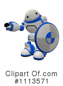 Robot Clipart #1113571 by Leo Blanchette