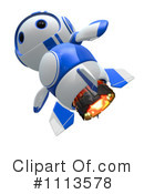 Robot Clipart #1113578 by Leo Blanchette