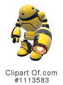 Robot Clipart #1113583 by Leo Blanchette