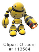 Robot Clipart #1113584 by Leo Blanchette