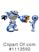 Robot Clipart #1113592 by Leo Blanchette