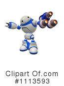 Robot Clipart #1113593 by Leo Blanchette