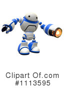 Robot Clipart #1113595 by Leo Blanchette