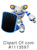 Robot Clipart #1113597 by Leo Blanchette