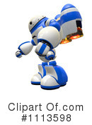 Robot Clipart #1113598 by Leo Blanchette