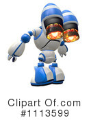 Robot Clipart #1113599 by Leo Blanchette