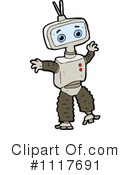 Robot Clipart #1117691 by lineartestpilot