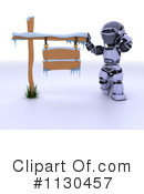 Robot Clipart #1130457 by KJ Pargeter