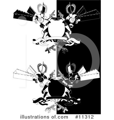 Royalty-Free (RF) Robot Clipart Illustration by AtStockIllustration - Stock Sample #11312