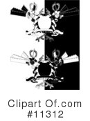 Robot Clipart #11312 by AtStockIllustration