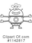 Robot Clipart #1142817 by Cory Thoman