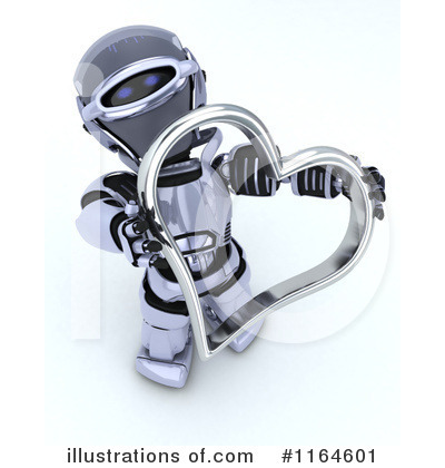 Royalty-Free (RF) Robot Clipart Illustration by KJ Pargeter - Stock Sample #1164601