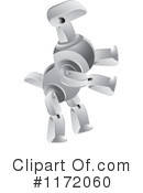 Robot Clipart #1172060 by Lal Perera