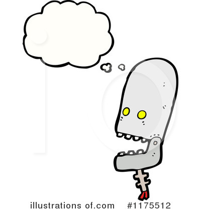 Royalty-Free (RF) Robot Clipart Illustration by lineartestpilot - Stock Sample #1175512