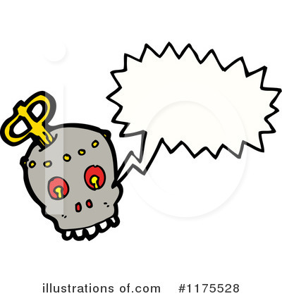 Royalty-Free (RF) Robot Clipart Illustration by lineartestpilot - Stock Sample #1175528