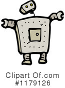 Robot Clipart #1179126 by lineartestpilot