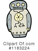 Robot Clipart #1183224 by lineartestpilot