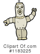 Robot Clipart #1183225 by lineartestpilot