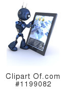 Robot Clipart #1199082 by KJ Pargeter