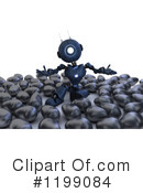 Robot Clipart #1199084 by KJ Pargeter