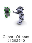 Robot Clipart #1202640 by KJ Pargeter