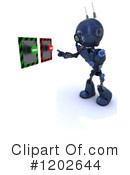 Robot Clipart #1202644 by KJ Pargeter