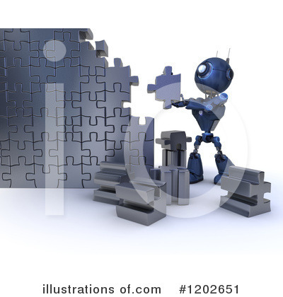 Puzzle Pieces Clipart #1202651 by KJ Pargeter