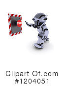Robot Clipart #1204051 by KJ Pargeter