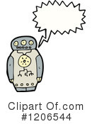 Robot Clipart #1206544 by lineartestpilot