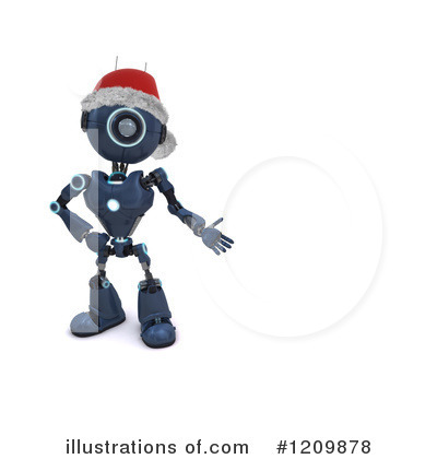 Royalty-Free (RF) Robot Clipart Illustration by KJ Pargeter - Stock Sample #1209878