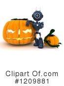 Robot Clipart #1209881 by KJ Pargeter