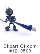Robot Clipart #1210503 by KJ Pargeter
