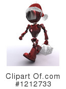 Robot Clipart #1212733 by KJ Pargeter
