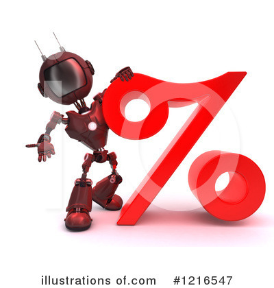 Royalty-Free (RF) Robot Clipart Illustration by KJ Pargeter - Stock Sample #1216547